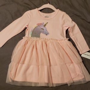 Carters unicorn party dress